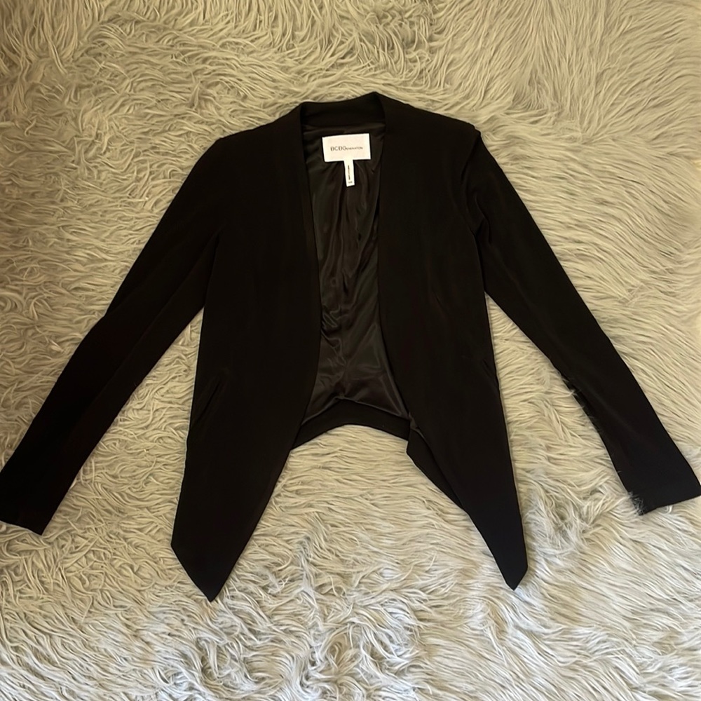 BCBG black blazer
